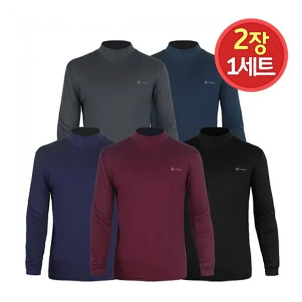브랜드연합 KRSPORTS 강력스판 부드러운약기모 컬러 반목 티셔츠