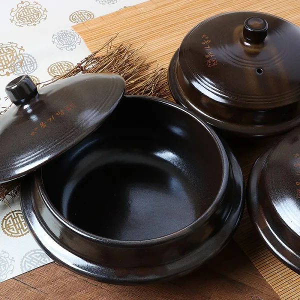 예산도기 황토 옹기방 뚝배기 내열냄비, 황토 옹기방 4호
