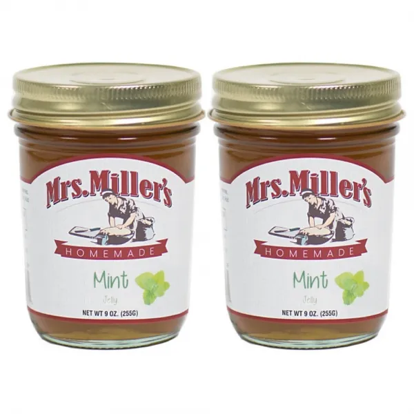 미세스 밀러 Mrs. Miller's 민트 젤리 잼 255g 2팩, 2병