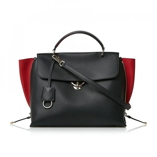  신세계tv쇼핑 페라가모 젯셋 라지 탑 핸들 백 21 G849 Nero Lipstick 0685040