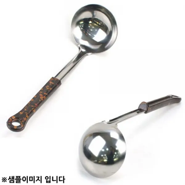 만재상회 주방국자 요리국자 스텐국자 빼구국자 중 24.8cm 1p 국자세트, 단일 색상