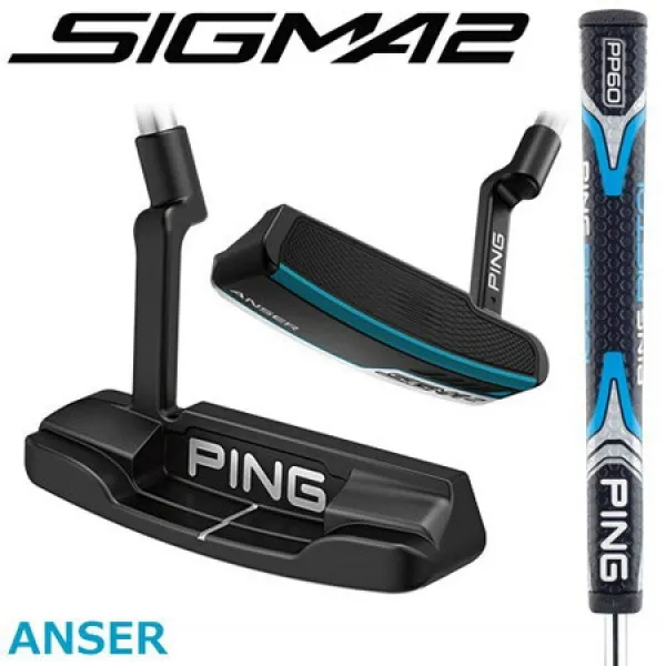 PING [핑] SIGMA2 [시그마2] ANSER [앤서] 퍼터 스텔스 마무리 길이 조정 기무능함 PP60그립 [일본 정규품, 상세 설명 참조2