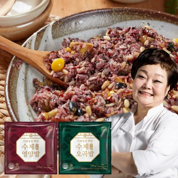 ★단독구성★ 빅마마 수제 영양밥 15팩 + 수제 오곡밥 5팩