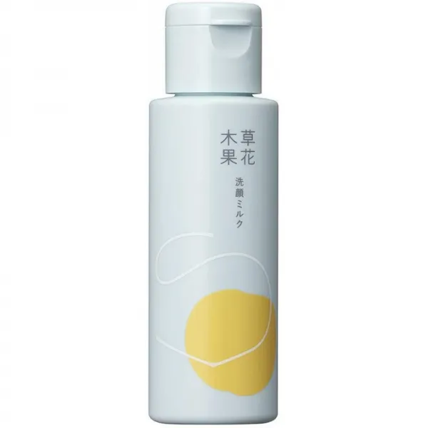 풀꽃 목과 (그런가 목하) 세안 우유 60mL 【리뉴얼】 【딸기 코 블랙 헤드 모공 케어 클렌저], 1