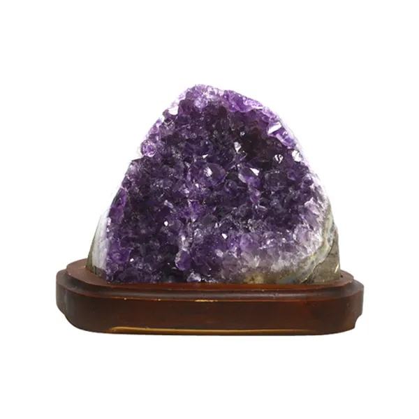 세진힐링젬 자수정 관상석(150x110mm)(940g) HGAP-068, 단품
