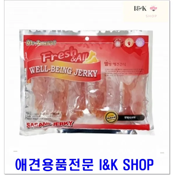 몸에좋은 허약체질강아지 사사미간식 간식파우치 반려견용품 강아지방문훈련 펫간식, 1개