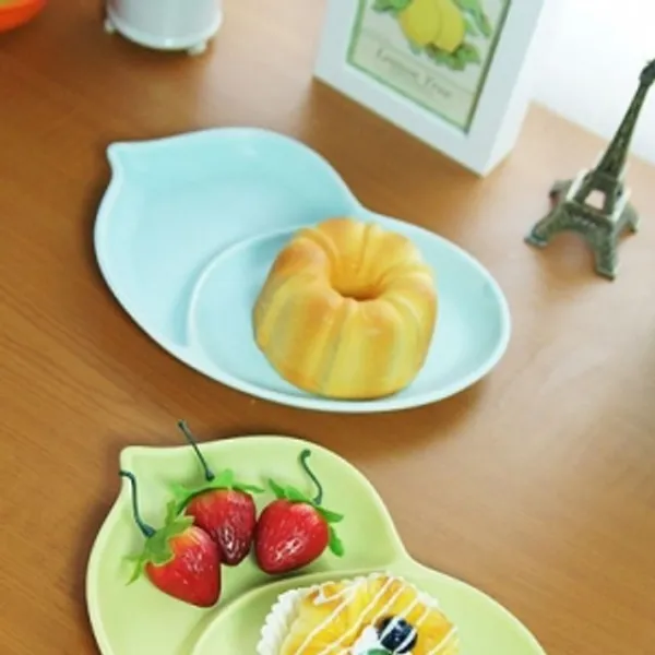 그릇 반찬접시 도자기그릇 사각접시 투명접시