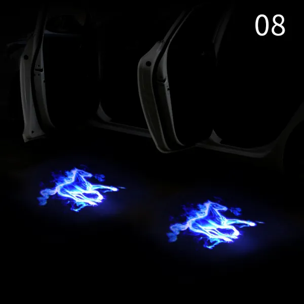 레이서스 영빈등 원위치 차 문등 es240es250es300rx350rx270lxgx, 블루 화염 말번호 08두개 룩증정 6