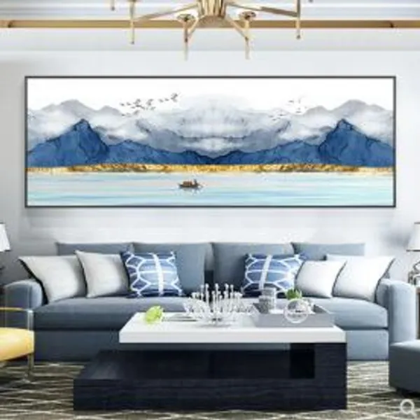 엘리스샵 거실 인테리어 그림 벽화 배경화 풍경화 산수화 중 E:나무무늬