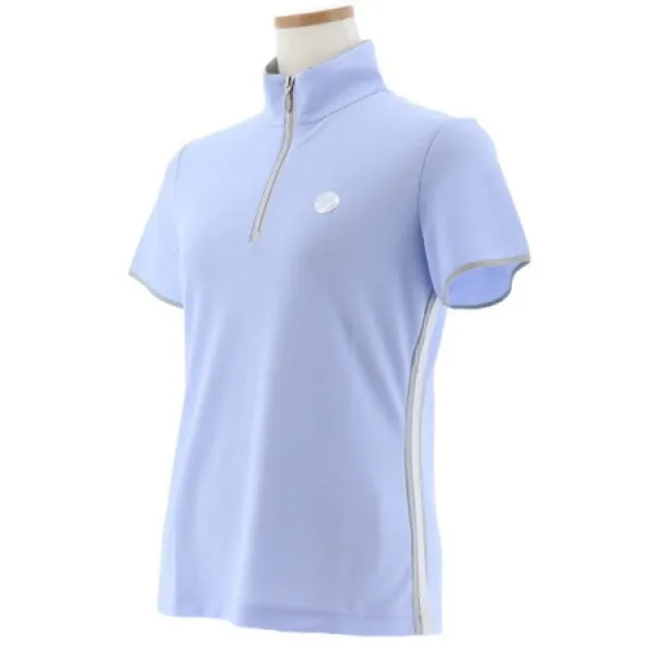 랑방 스포루 LANVIN SPORT UV컷흡 수속건소재 반소매 셔츠（20SS）[VLP156126N][Women]│ 레이디스 레이디, （WH01）화이트