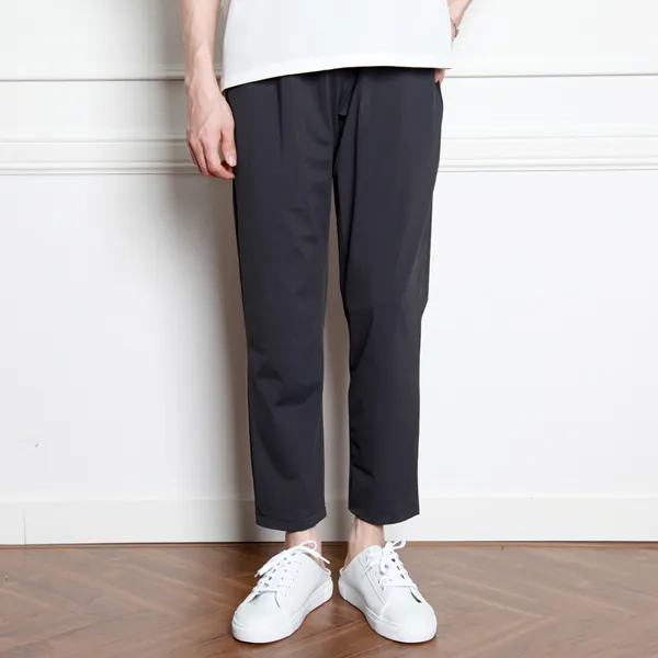 블리트 사방스판 아이스 밴딩바지 M~5XL 냉장 냉감 쿨 빅사이즈바지