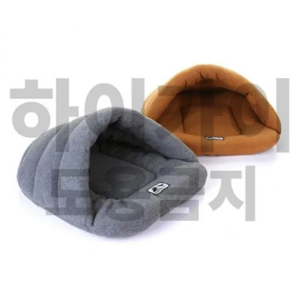 고양이쿠션 애견집 애견침대 고양이방석 동글방석, 그레이