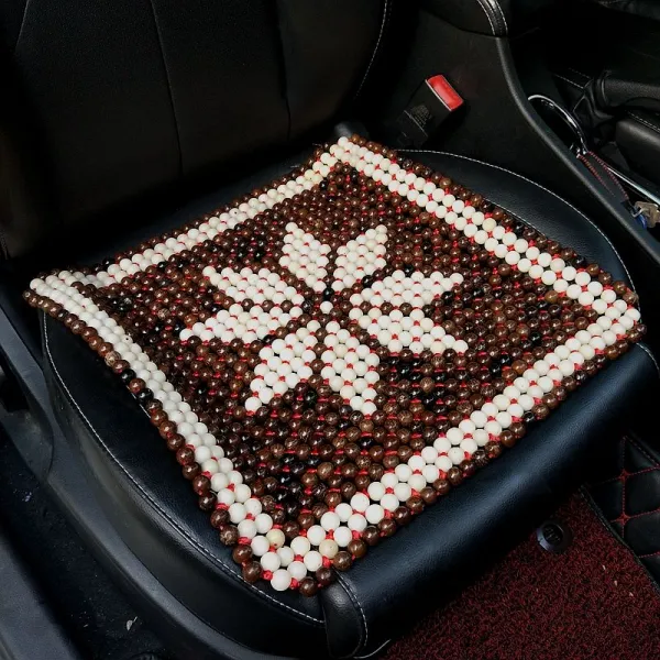 소만 요목 비즈 자동차방석 여름 쿨 매트 보리자 싱글 시트 쿠션 에어 방귀 가죽 블로섬 부귀 핸드 타입