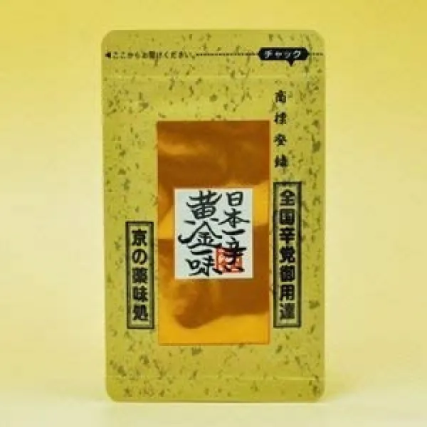 [매운주의] 교토 기온 味幸 일본 제일 매운 황금 일당 9g × 5 개 세트 (가방 · 리필) 조미료 한가닥 고추, 1