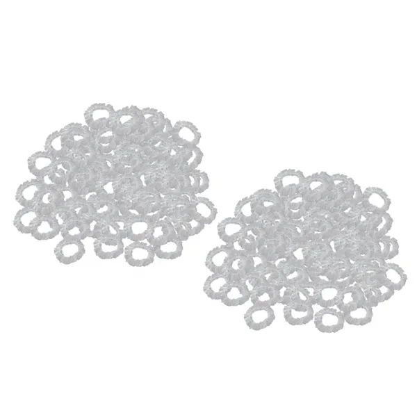 Fwt 200x 처분 할 수있는 핸들은 명확한 탄력있는 플라스틱 먼지 방지용 커버를 포함합니다 1개