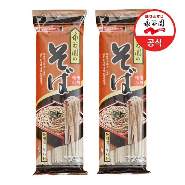 나가타니엔 소바 300g 2개 단품