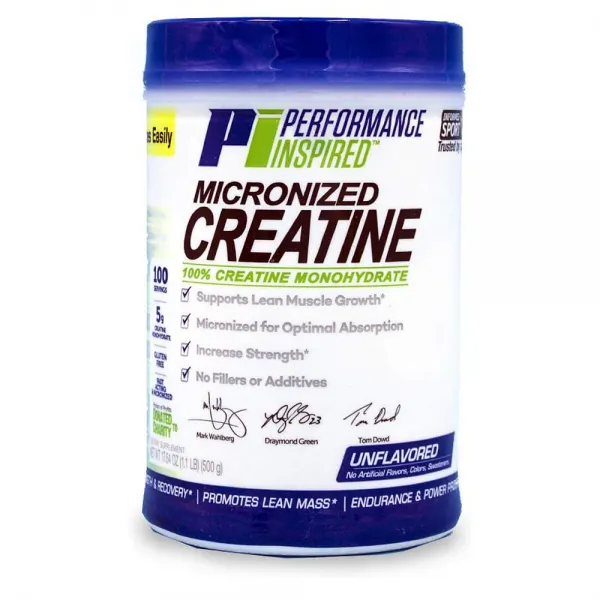 Performance Inspired Micronized creatine 미분화 크레아틴 500g, 1개