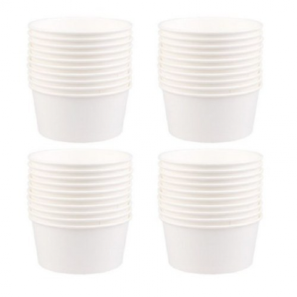 블룸엣홈 일회용 라면용기 520ml 12.5cm x 6cm, 10개입, 4개