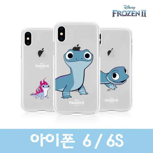 쇼핑정거장 디즈니 정품 겨울왕국2 브루니 투명젤리 케이스 애플 아이폰6 6S
