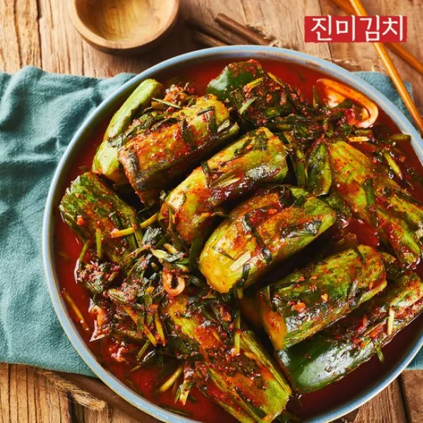  진미김치 전라도 오이소박이 1kg 없음 상세설명 참조