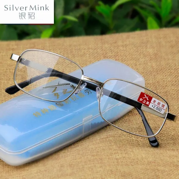 Silver Mink 원근 · 복용 돋보기 멀티 포커스 다중포커스 조명 남성 · 여성 스마트 초점 투명 돋보기. 화이트 250도., 상세페이지 참조, 상세페이지 참조