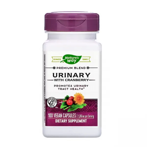Natures Way Urinary 네이쳐스웨이 유리네리 1260mg 100캡슐X4개