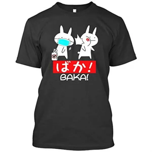 2020장의 격리되었던 화장지의 baka 연장자 클래스 학생들은 사이즈의 티 태클을 더하여 그래픽 셔츠 tshirt 디자인을 부친다-셔츠