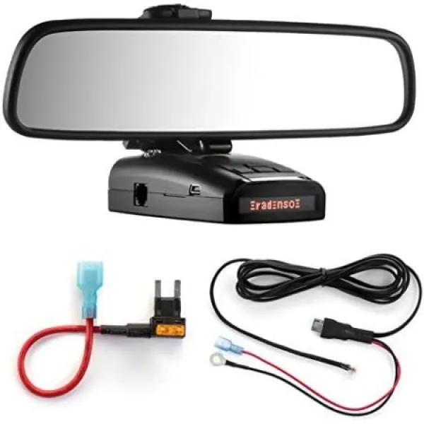 Radar Mount Mirror Mount + Direct Wire Power Cord + Mini Fuse Tap for Radenso XP and SP (3001410R) P, 상세 설명 참조0