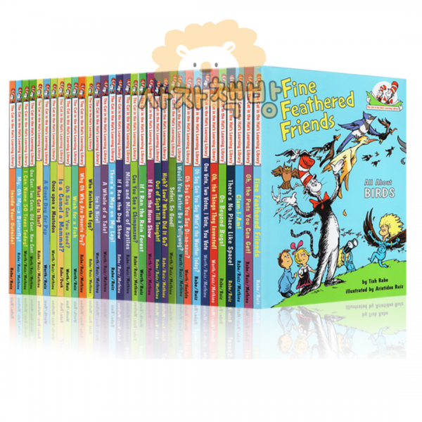 국내 당일 닥터수스 과학 탐험대 33권 세트 Dr Seuss 영어원서 음원제공