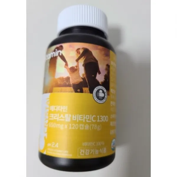 메디타민 크리스탈 비타민C 1300 78g, 1개, 120정