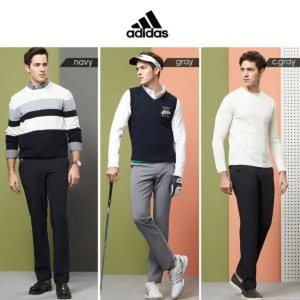  아디다스 골프 이월 아디퍼팩트 남성 팬츠 1종 스타일 택일