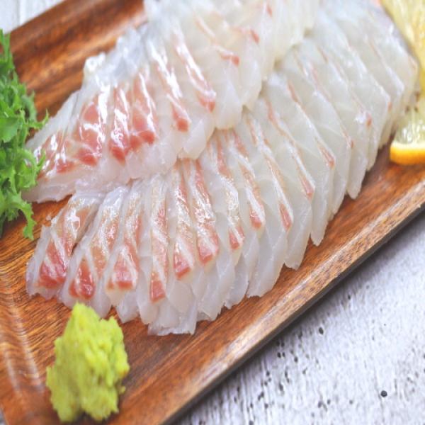 홍성수산 도미회 340g 숙성 필렛 슬라이스, 02_도미 1kg 손질후 슬라이스 340g내외