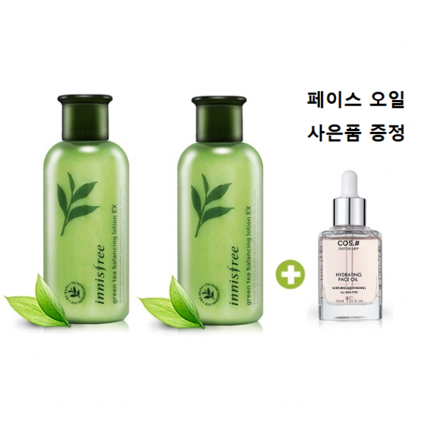 [사은품 증정] 이니스프리 그린티 밸런싱 로션 160ml 1+1 로션/에멀젼, 1개, 160g