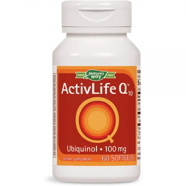 네이쳐스웨이 액티브라이프 Q10 100mg 60정 Natures Way Activlife 상세내용 참조 1개