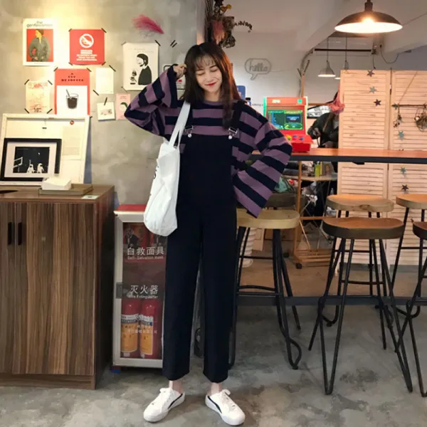 머머다 멜빵바지 루즈핏 데님 청 점프수트 빅사이즈 여성07 Cbn07 587501495899_cwzz