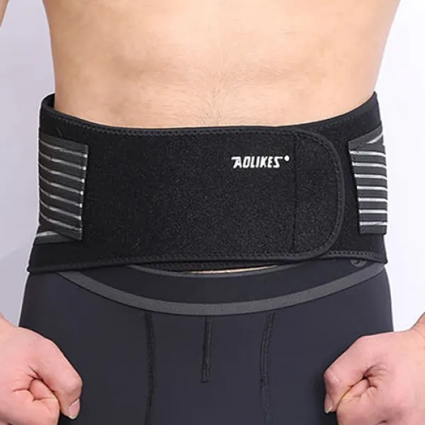 2중 압박밴드 허리보호대 허리통증 허리디스크 자세교정 복대 지지대 밴드 아대 허리벨트