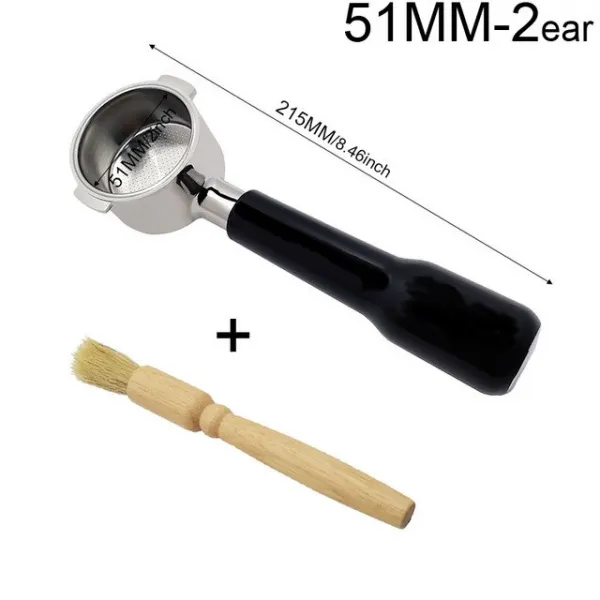 필터 51MM 교체 필터 바구니 커피 액세서리에 대한 커피 밑면 Portafilter, 11 P 2 Filter 51mm 2Pcs
