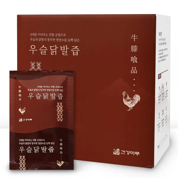 닭발즙 건강즙 우슬닭발즙 부모님선물국내산100%, 60개입(1박스 1개월분), 95ml