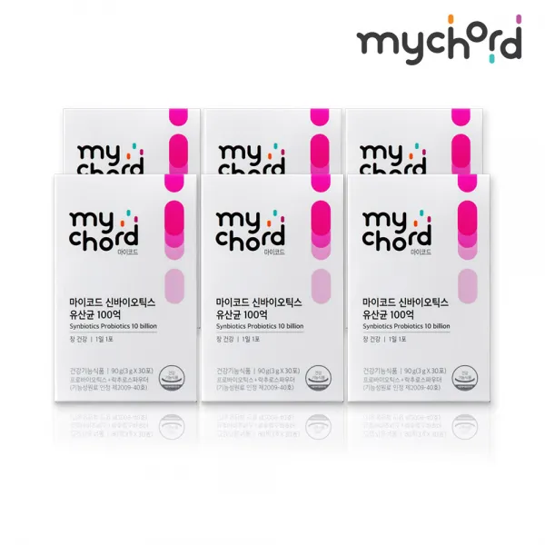 마이코드 프로바이오틱스 프리바이오틱스 신바이오틱스 3g x 30포 x 6박스 (6개월), 단품, 단품
