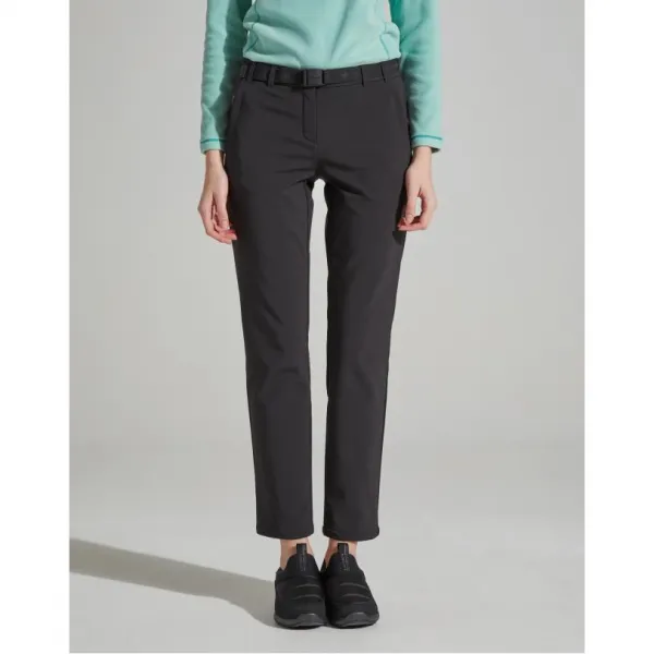 라푸마 여성 19FW 델몬(Delmon) 블랙 본딩 TRK 감격팬츠 LFPA9D301BK