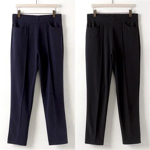  강물처럼 Jp 여유핏핀턱밴딩팬츠w024h902 빅사이즈235