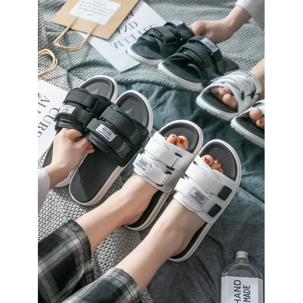 오프닝글로벌 여름통굽슬리퍼 가을스타일 논슬립 미끄럼방지 커플 스카이 여성 핏아우터 스타일리시 인싸템 남자 트렌드 실내 사용