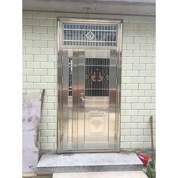 Dipylon 더블도어 304스테인리스방도문양문마을안전문백강문가용단문우자모문 작은 물고기