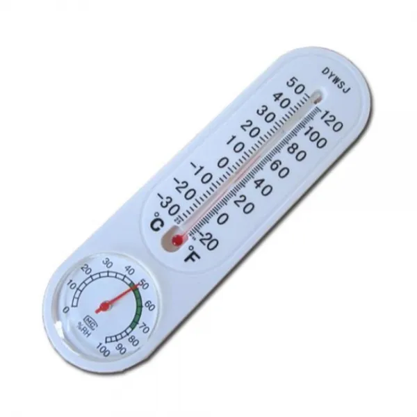 실내온도측정 플라스틱 온습도계 불쾌지수 유치원 건습계 학원 탕온계, 1개