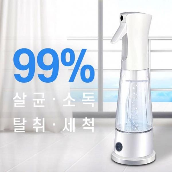 804스토어 M9 살균 소독 소금물 전해수기 손소독제 증정 손소독기, M9전해수기 + 손소독제50g(2개)