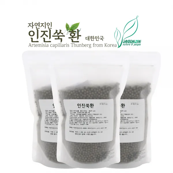 자연지인 인진쑥 환 300g 국산, 3개