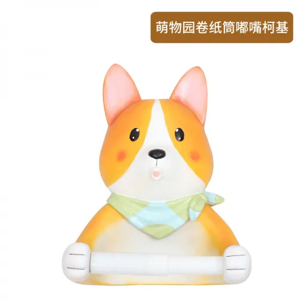 개성 트렌드 애니메이션 큐티 물건을 붙인다 롤 종이통 실내 화장실 후리다 요지케이스 선반, 맹물 원권 종이통 두둥근 커키