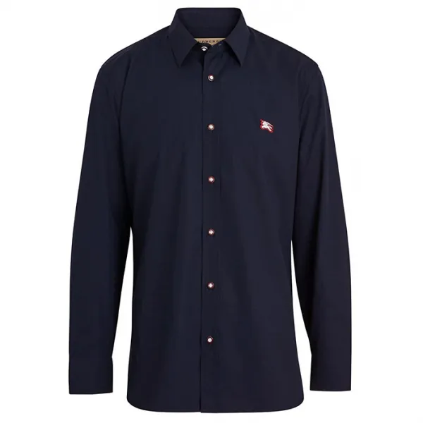  Pji 버버리 8004960 남성 로고 윌리엄 셔츠 남방