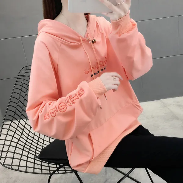 옴니아 여성후드티 긴팔 캐주얼R03