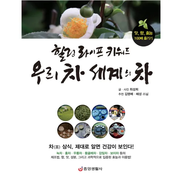 힐링 라이프 키워드 우리 차 세계의 차:맛 향 효능 100배 즐기기, 중앙생활사